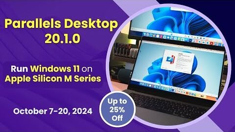 Install Windows 11 on Apple Silicon M1,M2, M3 using Parallels Desktop 20 (English)